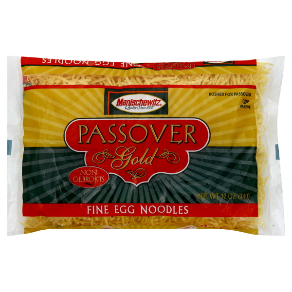 Save on Manischewitz Passover Gold Egg Noodles Fine Order Online Delivery Stop & Shop