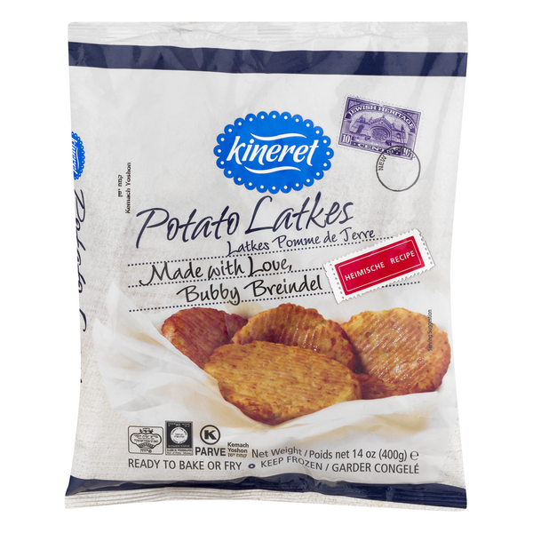 Kineret Potato Latkes Frozen