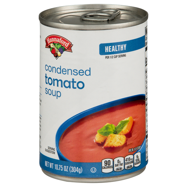 Hannaford Condensed Healthy Classic Tomato Soup
