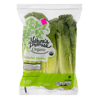 Nature's Promise Organic Romaine Hearts Lettuce - 3 ct