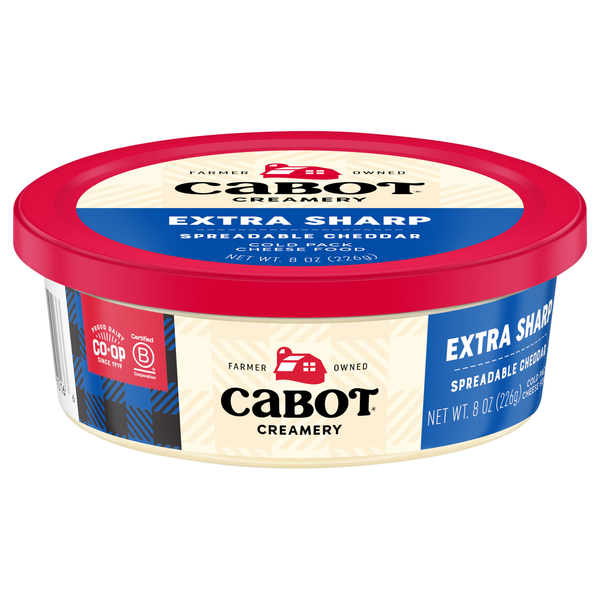 Cabot Extra Sharp Spreadable Cheddar