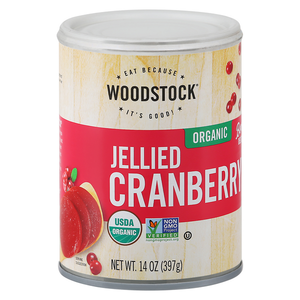 Woodstock Organic Jellied Cranberry Sauce