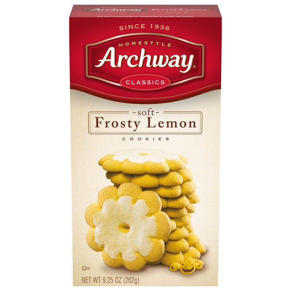 Archway Classics Soft Frosty Lemon Cookies