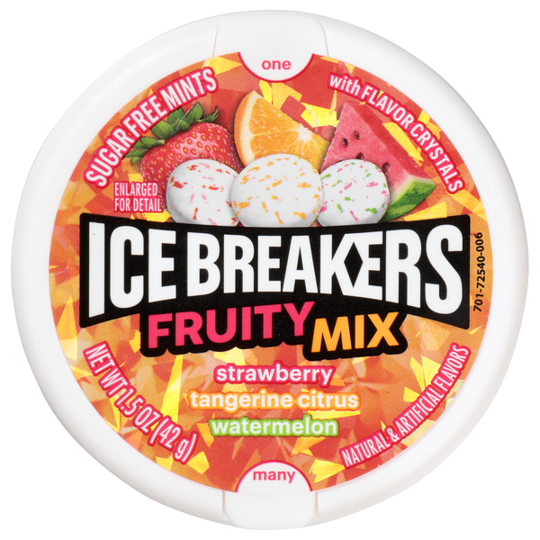 Ice Breakers Sugar Free Fruity Mix Mints