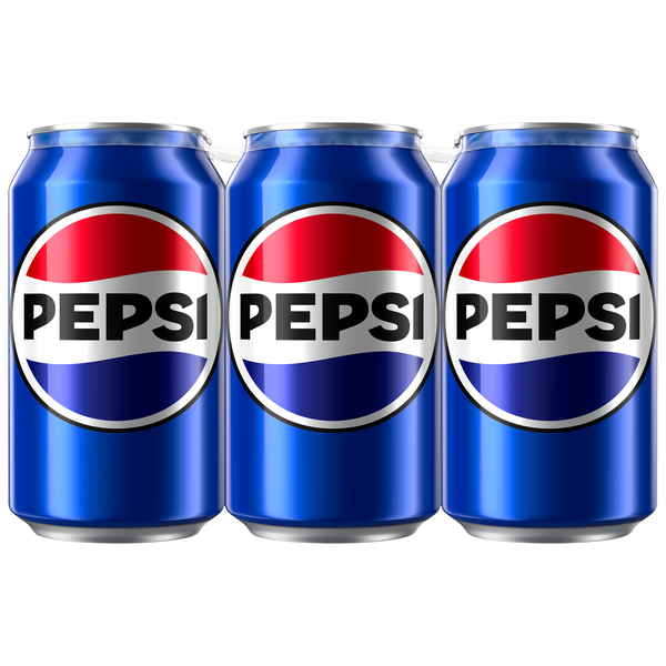 Pepsi Cola Soda - 6 pk