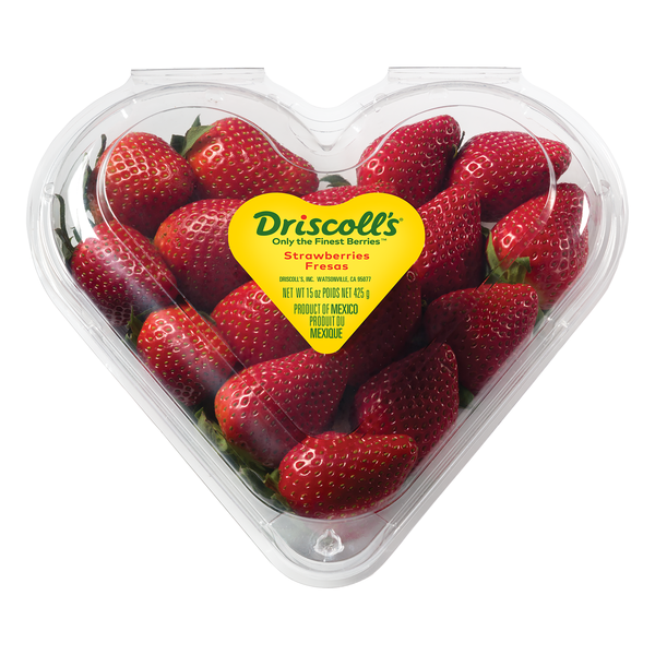 Driscoll's Strawberries in Heart Shaped Clamshell