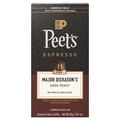 Peet's Espresso Major Dickason's Blend Dark Roast Coffee Capsules