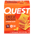 Quest Cheddar Blast 10g Protein Cheese Crackers - 4 ct