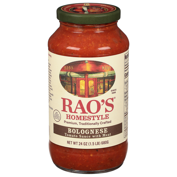 Rao's Homestyle Bolognese with Meat Tomato Pasta Sauce