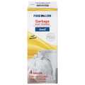 Food Lion Small Flap Tie Garbage Bags 4 Gallon