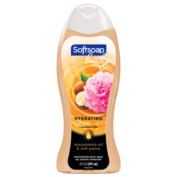 Softsoap Body Macadamia Oil & Soft Peony Hydrating Body Wash