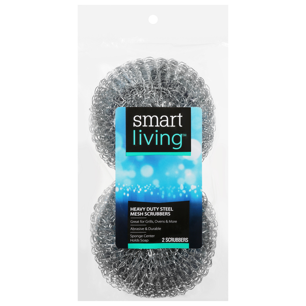 Smart Living Heavy Duty Steel Mesh Scrubbers