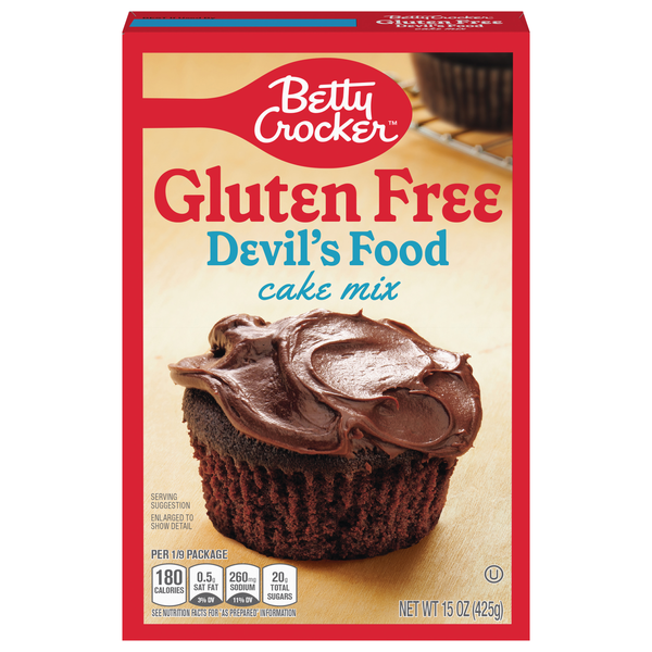 Betty Crocker Gluten Free Devil's Food Cake Mix