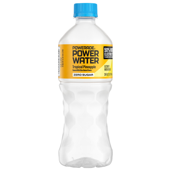 POWERADE Power Water Zero Sugar Tropical Pineapple Flavored Water