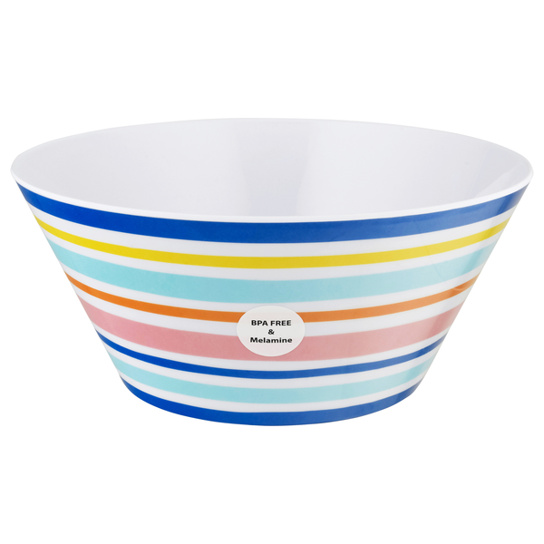 Smart Living Serving Bowl Striped