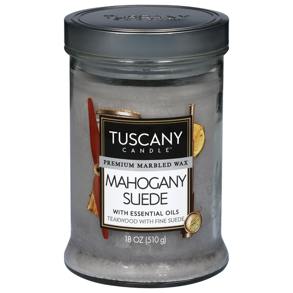 Tuscany Candle Mahogany Suede