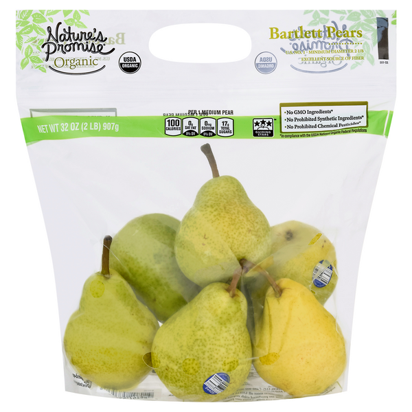 Save on Nature's Promise Organic Bartlett Pears Order Online Delivery