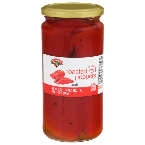 Hannaford Whole Roasted Red Peppers