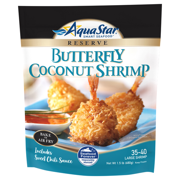 Aqua Star Reserve Butterfly Coconut Large Shrimp Frozen