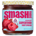 Smash Foods No Sugar Added Raspberry Superfood Fruit Spread w/Chia Seeds