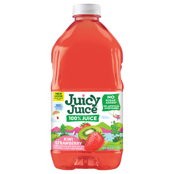 Juicy Juice No Sugar Added 10% Kiwi Strawberry Juice