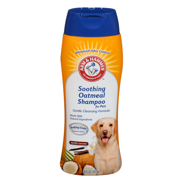 Arm & Hammer Soothing Vanilla Coconut Oatmeal Shampoo for Pets