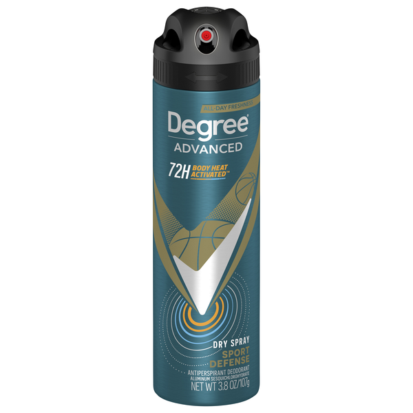 Degree Advanced Sport Defense 72H Antiperspirant Deodorant Dry Spray