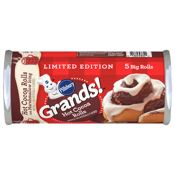 Pillsbury Grands! Hot Cocoa Rolls with Marshmallow Icing - 5 ct