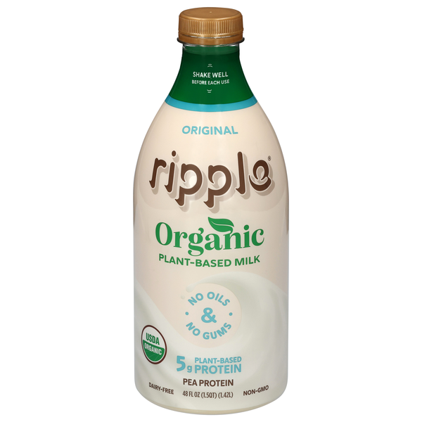 ripple Organic Plant-Based Original Pea Protein Milk