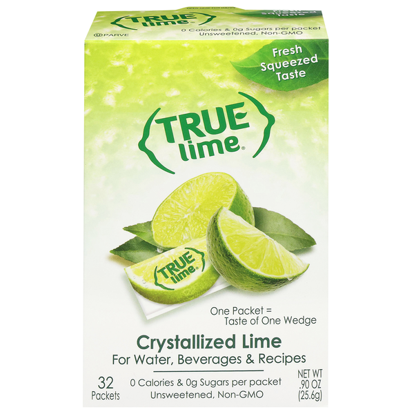 True Lime Crystallized Lime Substitute - 32 ct