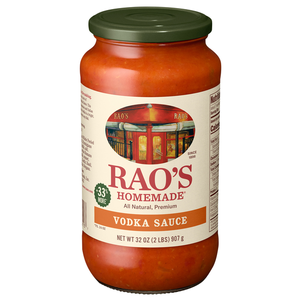 Rao's Homemade All Natural Vodka Pasta Sauce