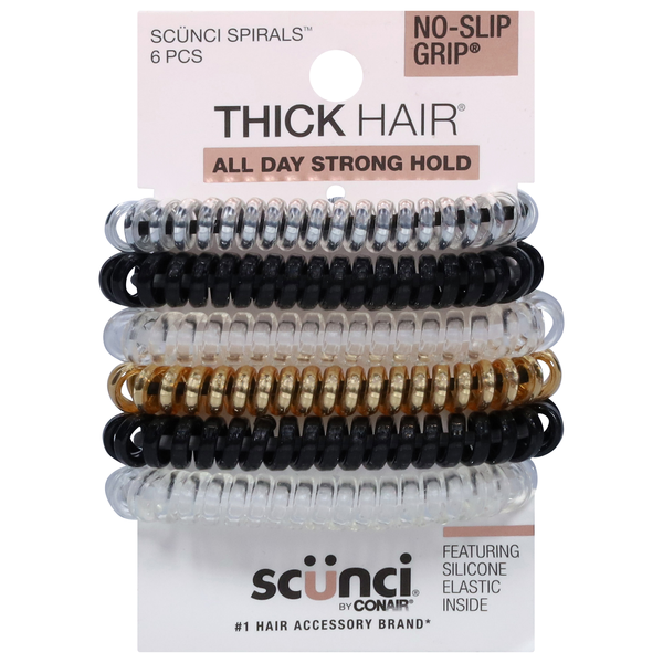 Scunci Spiral Ponytailers