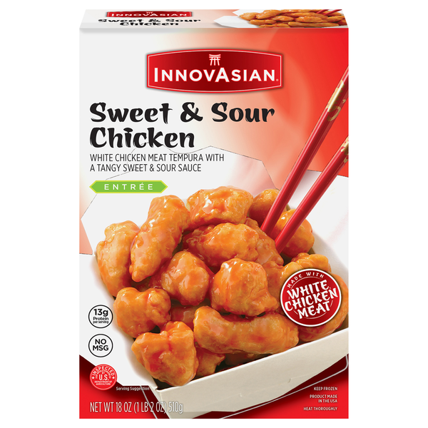 InnovAsian Sweet & Sour Chicken Entree Frozen Meal
