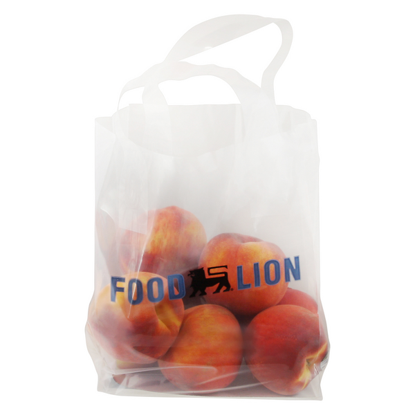 Save on Food Lion Peaches Yellow Tote Bag Order Online Delivery Food Lion