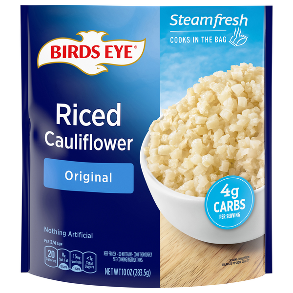 Birds Eye Steamfresh Original Riced Cauliflower Frozen