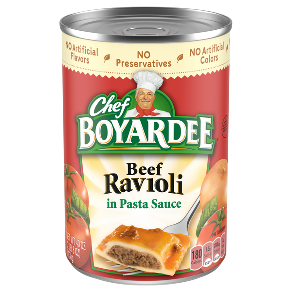 Chef Boyardee Beef Ravioli