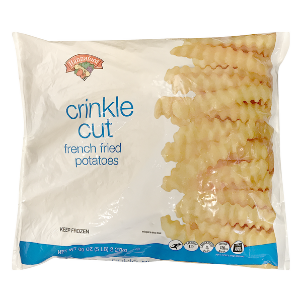 Hannaford Crinkle Cut French Fried Potatoes Frozen
