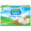 Hidden Valley Original Ranch Dressing & Topping Dipping Cups - 8 ct