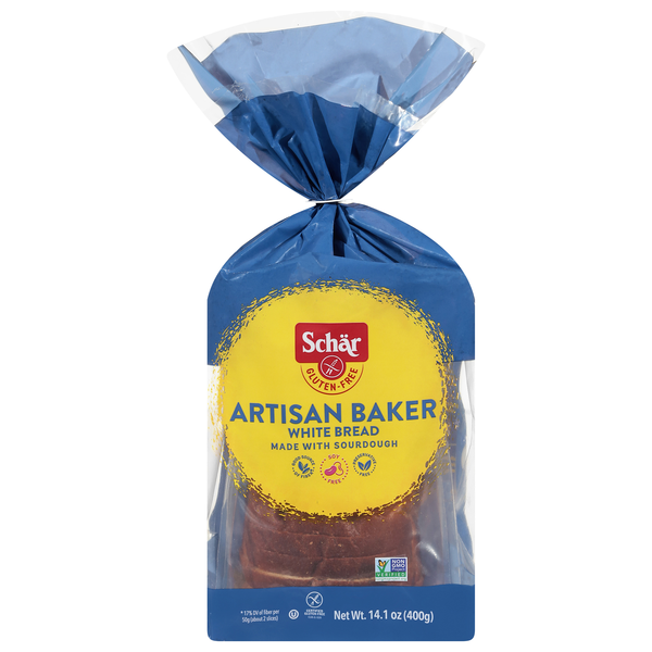 Schar Gluten-Free Artisan Baker White Bread Sliced