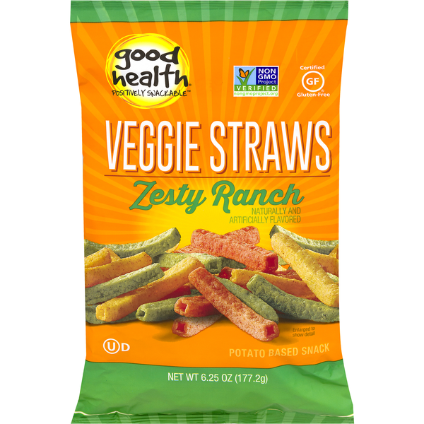 Good Health Gluten Free Zesty Ranch Veggie Straws