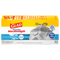 Glad ForceFlex MaxStrength Drawstring Kitchen Fresh Clean Trash Bags 20Gal