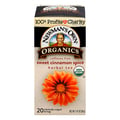 Newman's Own Organics Caffeine Free Sweet Cinnamon Spice Herbal Tea Bags