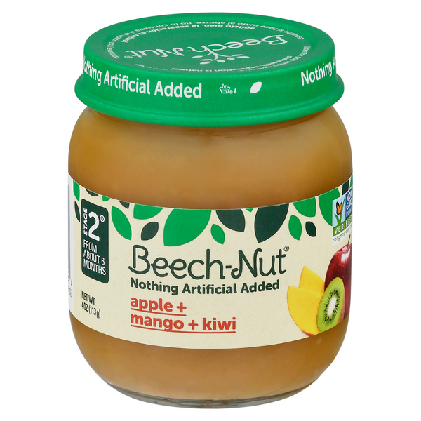 Beech-Nut Stage 2 Baby Food Apple + Mango + Kiwi