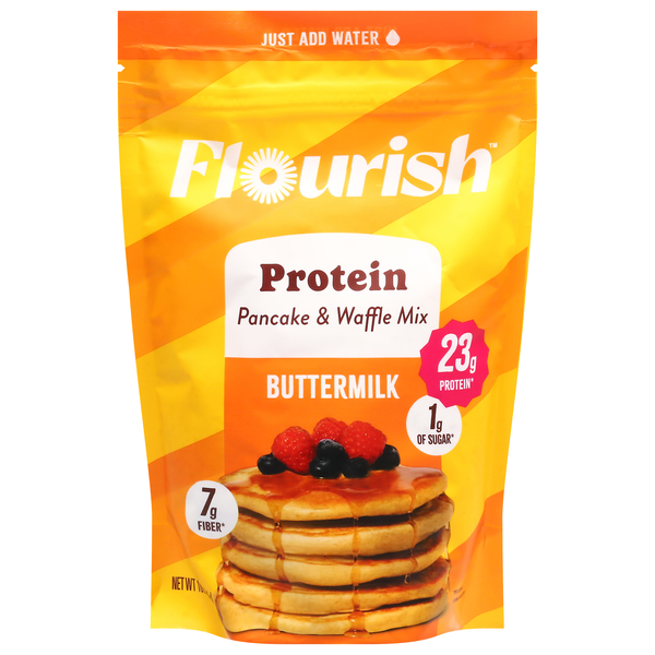 Flourish Buttermilk Protein Pancake & Waffle Mix