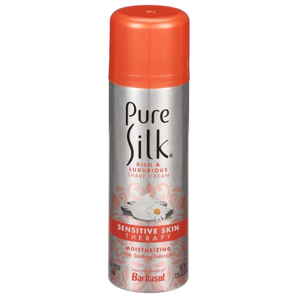 Pure Silk Women's Spa Therapy Shave Cream Sensitive Skin