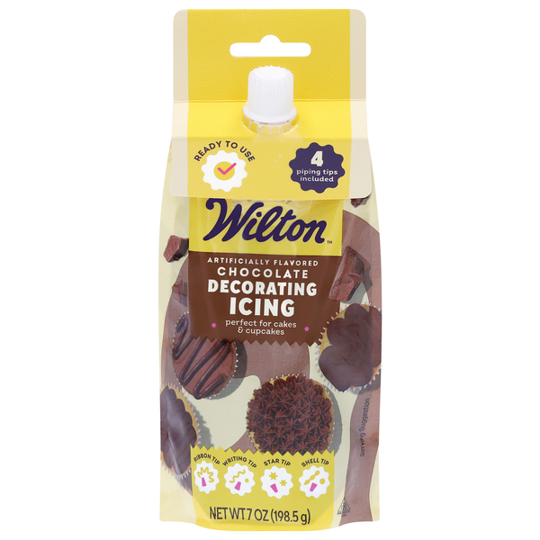 Wilton Chocolate Decorating Icing with Tips