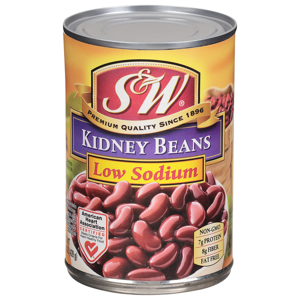 Save on S&W Kidney Beans Low Sodium Order Online Delivery Food Lion