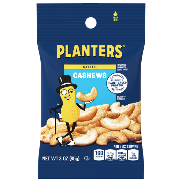 Planters Cashews Salted