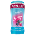 Secret Refreshing Berry Antiperspirant Deodorant Clear Gel 2.6 oz/2 ct