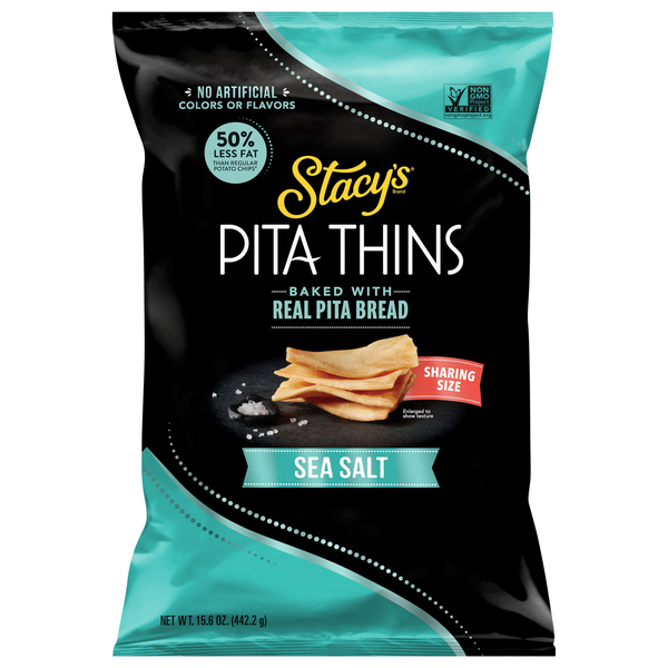 Stacy's Pita Thins Sea Salt Sharing Size
